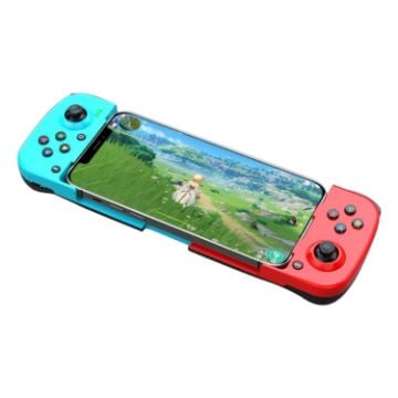 Picture of D3 Telescopic BT 5.0 Game Controller For IOS Android Mobile Phone (Red Blue)