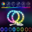 Picture of For PS5 RGB Lights Strips 8 Colors Multiple Decoration Led Lights with Remote Controller