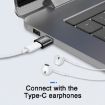 JOYROOM S-H152 USB Male to USB-C Female OTG Adapter - Black - 5