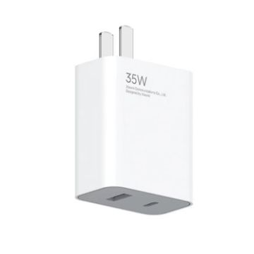 Xiaomi 35W USB-C+USB-A Fast Charger, Dual Port, US Plug - White - 1