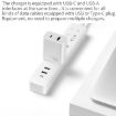 Xiaomi 35W USB-C+USB-A Fast Charger, Dual Port, US Plug - White - 3