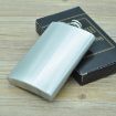 Picture of 285mL (10oz) Outdoor Sports Handy Home Travel Wild Stainless Steel Portable Hip Flask (without Small Funnel) (Silver 285mL (10oz))