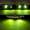 Picture of 1 Pair 9005 DC12V 7.8W Car LED Fog Light (Lime Green)