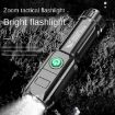 Picture of SMILING SHARK 622A Telescopic Focusing Three-gear Bright LED Flashlight