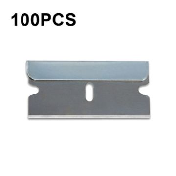 Picture of 100 PCS A25 Car Film Mobile Phone Screen Auxiliary Tool Single Sided Stainless Steel Blade