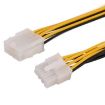 8 pin Male to 8 pin Female Power Extension Cable - Extend Your Power Connection - 2