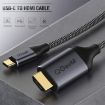 Picture of QGeeM QG-UA09 Type-C To HDMI Cable, Length: 3m