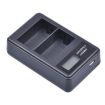 Picture of Lntelligent LCD Display USB Dual-charge Charger for For Sony NP-FM500H / NP-FM50 / NP-F550
