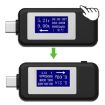 Picture of KEWEISI Multi-function Type-C / USB-C Tester Charger Detector Digital Voltmeter Ammeter Voltage Meters (Black)