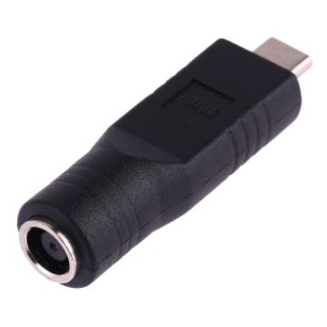 Female to USB-C Male Plug Adapter Connector - 7.4 x 0.6mm - 1