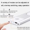 Picture of Ultra-thin Smart LED Human Body Sensor Light Bar, Length: 30cm (Space Silver)