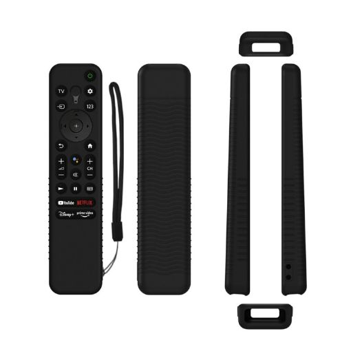 Sony RMF-TX800U/C/P/T/900U Voice Remote Silicone Protective Case - Black - 1