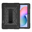 Samsung Galaxy Tab S6 Lite P610 Robot Silicone + PC Tablet Case Black - 2