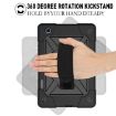 Samsung Galaxy Tab S6 Lite P610 Robot Silicone + PC Tablet Case Black - 4