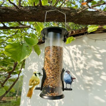 Picture of 2 PCS Outdoor Bird Feeder Hanging Automatic Bird Feeder