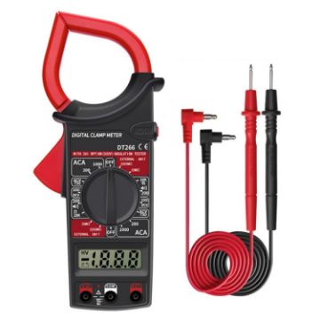 Picture of ANENG DT266 Automatic High-Precision Clamp Multimeter with Buzzer (Red)