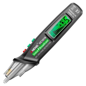 Picture of ANENG VC1019 Non-Contact Induction Electric Pen High-Precision Line Detection Breakpoint Voice Test Pen (Black)