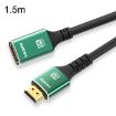 Picture of 1.5m HDMI2.1 Male To Female 8K Audio And Video Cable Extension Cable (Green)