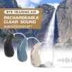 Portable Rechargeable Invisible Hearing Aid US Plug Gold - 2