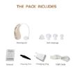 Picture of Portable Rechargeable Invisible Hearing Aid US Plug (Gold)