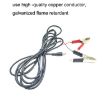 Picture of 3m DC Battery Clip Line Male Head Rotary Crocodile Cable DC 12V/24V Universal Audio Connection Line