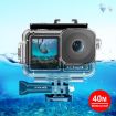 Picture of For DJI Osmo Action 3 / 4 PULUZ 40m Underwater Waterproof Housing Diving Case with Cold Shoe & Buckle Basic Mount & Screw