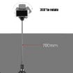 Picture of 2 in 1 Foldable Bluetooth Shutter Remote Selfie Stick Tripod for iPhone and Android Phones (Black)