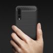 Huawei P20 Pro Carbon Fiber TPU Back Case - Black - 2