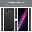 T-Mobile REVVL 6 Pro 5G Carbon Fiber TPU Phone Case - Black - 2