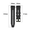 Picture of For Huawei Watch GT2 46MM 22mm Vertical Silicone Watch band (Red)
