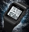 Picture of SKMEI 1960 Stainless Steel Buckle Silicone Strap Waterproof Electronic Watch (Black and Black Machine)