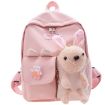 Picture of Cartoon Rabbit Early Education Children School Bag Casual Backpack (Pink)