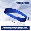 Picture of Salon Neck Hair Line Guide Barber Trim Ruler Hair DIY Tool Hair Trimming Template Tools (Blue)