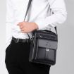 Picture of WEIXIER D244 Men Shoulder Bag Large Capacity Business Retro Messenger Bag (Black)