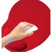 Picture of 2 PCS Cloth Gel Wrist Rest Mouse Pad (Black)