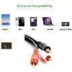 3.5mm Stereo to RCA Male Audio Cable, 1.5m Length - 4