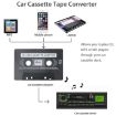 Picture of 3.5mm Jack Plug CD Car Cassette Stereo Adapter Tape Converter AUX Cable CD Player (Black)