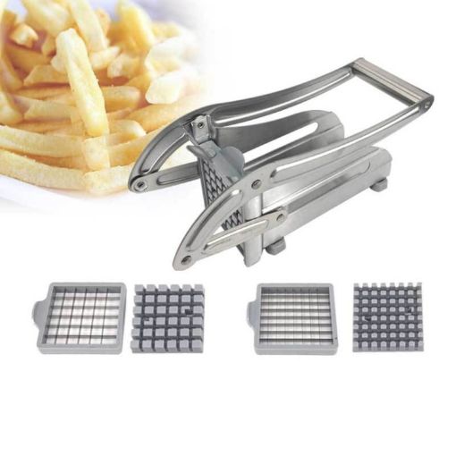 Picture of Stainless Steel Manual French Fries Slicer Potato Chipper Chip Cutter Chopper Maker