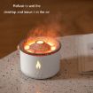 Picture of Volcanic Essential Oil Aroma Diffuser Ultrasonic Air Humidifier, Model: Two-color Remote Control (US Plug)