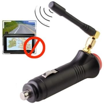 Picture of Portable Car GPS Signal Jammer with Switch (Coverage: 0.5~15 meters) (Black)