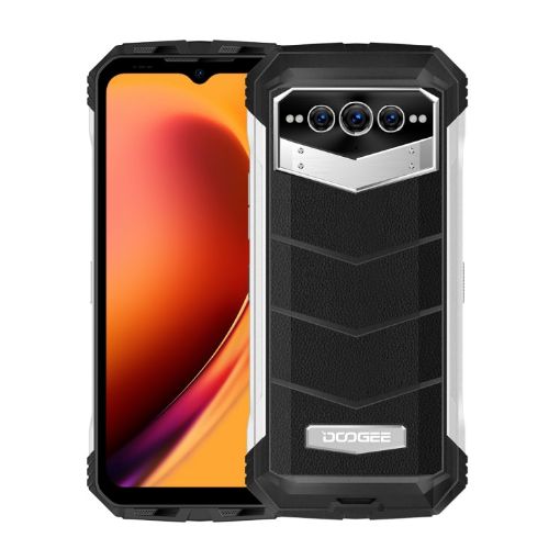 Picture of DOOGEE V Max 5G Rugged Phone, 108MP Camera, Night Vision, 20GB+256GB, IP68/IP69K Waterproof, 22000mAh Battery (Silver)