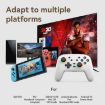 Wireless Bluetooth Vibration Gamepad for Nintendo Switch - White Green - 6