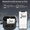 Picture of Phomemo M220 Jewelry Clothing Tags Bluetooth Thermist Strip Tag Printer (Black)
