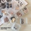 Picture of 10pcs Transparent Jewelry Storage Box Travel Portable Small Box 3.5 x 3.5 x 1.8cm