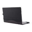 Picture of Multifunctional PU Leather Laptop Case With Stand Function, Color: 15.6 inch Black