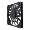 Picture of FANNER Ice Soul F12012 Desktop Chassis Ultra-thin 4pin Cooling Fan Intelligent PWM Speed Regulation (Black)