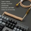 Mechanical Keyboard Spring Cable - Black - 6