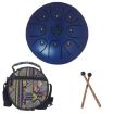 Picture of MEIBEITE 5.5-Inch C-Tune Sanskrit Drum Steel Tongue Empty Worry-Free Drum (Blue)