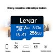Picture of Lexar 633x 256GB High-speed Mobile Phone Camera Memory TF Card Switch Expansion Driving Recorder Dedicated Storage Flash Memory Card