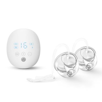 Picture of Wearable Automatic Breast Pump Massage Hands-free Invisible Wireless Large Suction Breast Pump S4DW - English